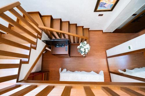 Letto o letti in una camera di Art Hotel Santa Lucia