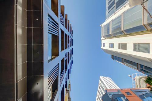 a view of the side of a tall building at Noru Hotel Malta - Adults Only Hotel in St Julian's