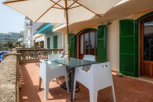 Μπαλκόνι ή βεράντα στο Apartamento Voramar MHM Cala Bona