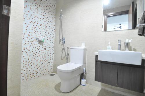 Phòng tắm tại BEST KL City View at Regalia Residence