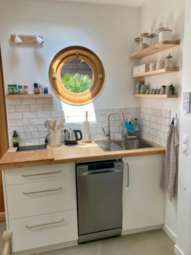 Cuina o zona de cuina de Sous deux chênes