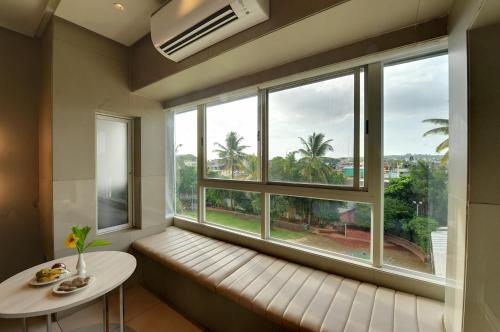 Zona de estar de Hotel Sankam Residency