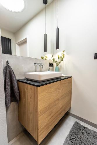 Η κουζίνα ή μικρή κουζίνα στο Navigare Apartments