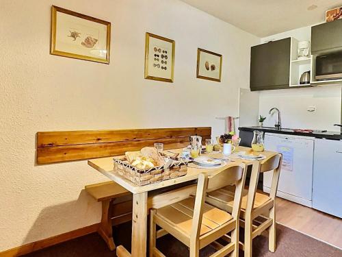 Studio 4 pers à Tignes, balcon sud, animaux admis