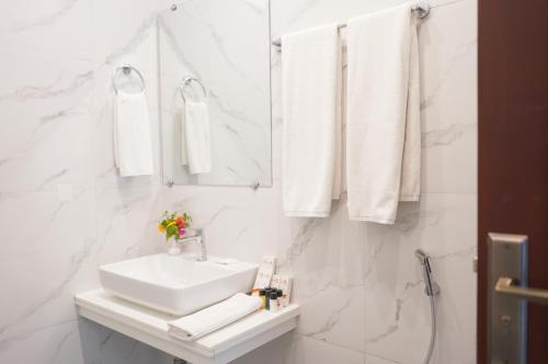 Et badeværelse på Envoy Express, F-8, Islamabad