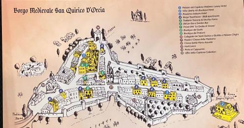 Fotografie z fotogalerie ubytování BORGO MEDIEVALE SAN QUIRICO D'ORCIA B&B - Capitano Collection - Albergo diffuso v destinaci San Quirico dʼOrcia