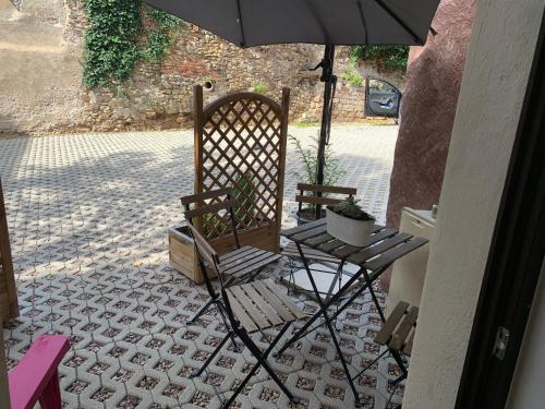 Αίθριο ή υπαίθριος χώρος στο Charmant appartement Soleil du matin et PARKING GRATUIT
