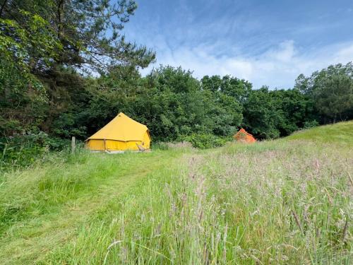 Příroda nedaleko luxury tent