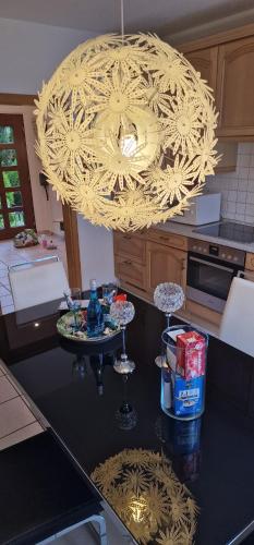 Η κουζίνα ή μικρή κουζίνα στο Stadtrand Wilhelmshaven
