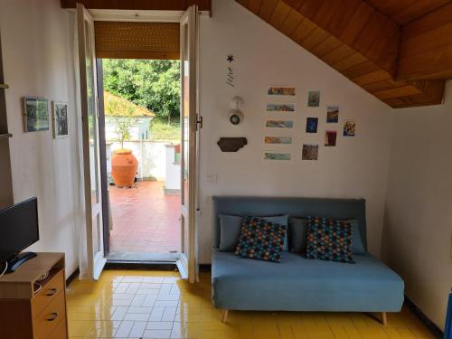 A seating area at Verde Mare Aptm - Rooftop Terrace - near sea- A.C.