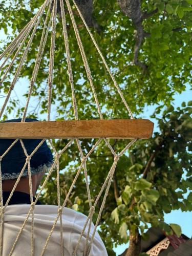 a close up of a hanging basket at ILA Villa in Vajapūr