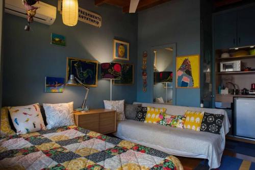Dream Studio wh private balcony central Athens