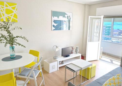 Piso con vista a la bahía en centro de Santander