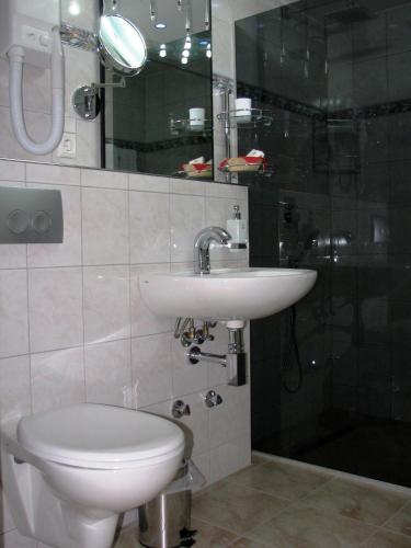 Ένα μπάνιο στο Wellnesshotel & Restaurant Hexenschopf