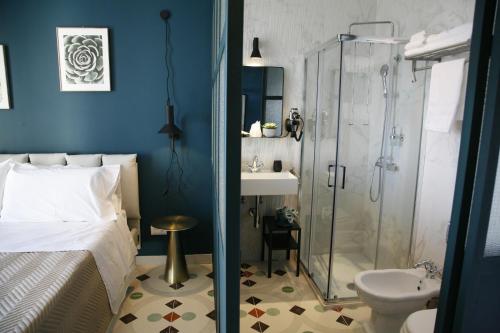 Koupelna v ubytování B & B Casa Portanova