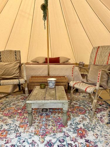 Chambre au jardin Tente de charme