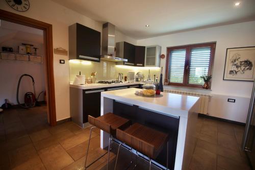 Kuchyň nebo kuchyňský kout v ubytování Andrej home