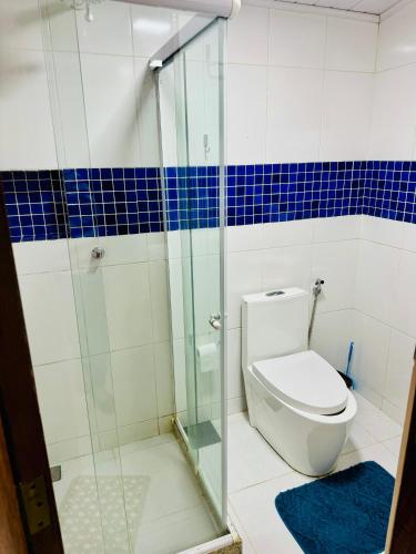 Koupelna v ubytování Casa praia dos anjos com piscina