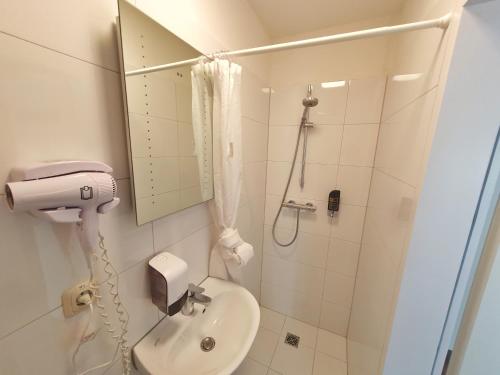 Ένα μπάνιο στο Aparthotel Jonas