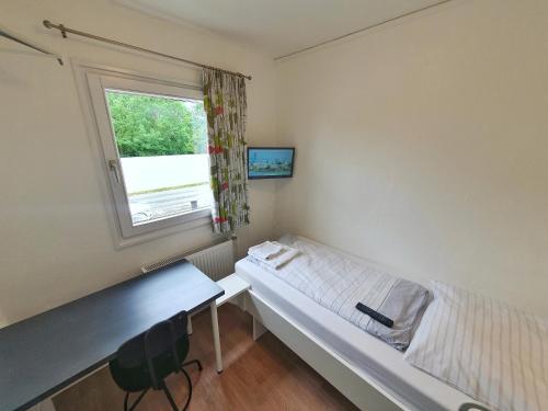 Ένα ή περισσότερα κρεβάτια σε δωμάτιο στο Aparthotel Jonas
