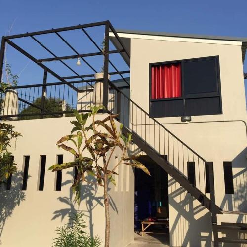 Balkón nebo terasa v ubytování Patoey House
