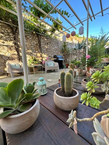 Apartment JAZZY stairs on the way to the apt