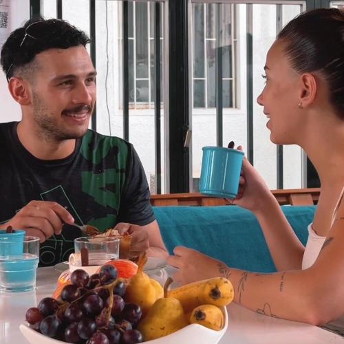 Jídlo v penzionu nebo okolí