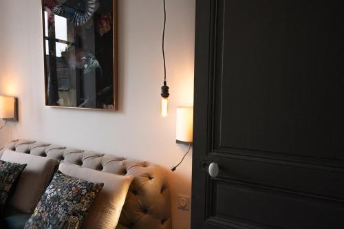 Χώρος καθιστικού στο Immeuble H4 - cozy & comfortable stay
