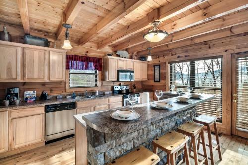 Deja View Serene Mountain Cabin for a Family Get-away with a Hot tub Sauna Fire pit that is Pet Friendly photo 36