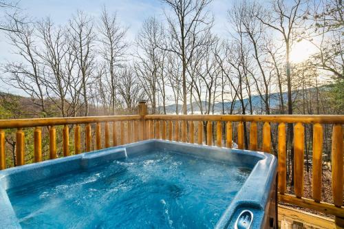 Deja View Serene Mountain Cabin for a Family Get-away with a Hot tub Sauna Fire pit that is Pet Friendly photo 58