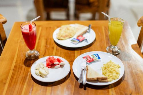 Jídlo v chaty nebo okolí