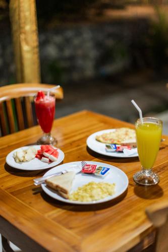 Jídlo v chaty nebo okolí