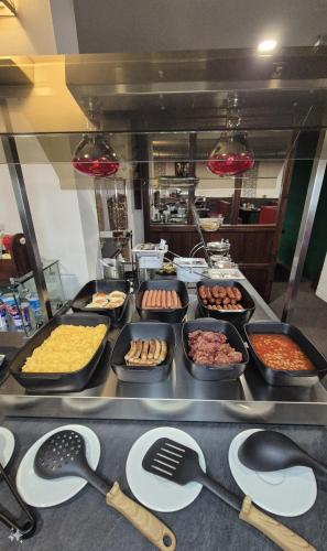 Jídlo v penzionu nebo okolí