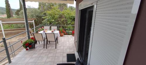 Un balcón o terraza de Eolos Villa