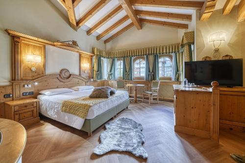 TV/Unterhaltungsangebot in der Unterkunft Brunet - The Dolomites Resort