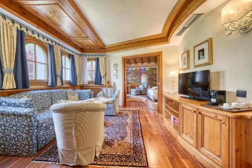 TV/Unterhaltungsangebot in der Unterkunft Brunet - The Dolomites Resort