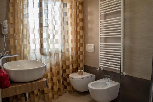 Koupelna v ubytování B&B Santa Filomena