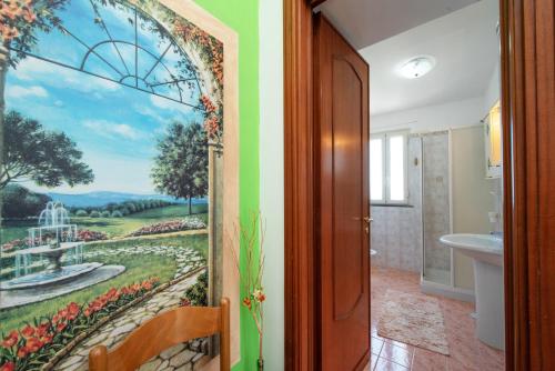 Koupelna v ubytování Casa Deva Amalfi Coast, with private garden overlooking the sea