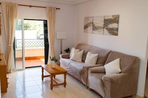 Χώρος καθιστικού στο Appartement La Mata