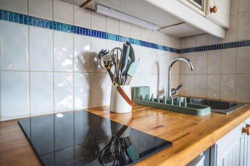 Køkken eller tekøkken på Maison L oree du Golf