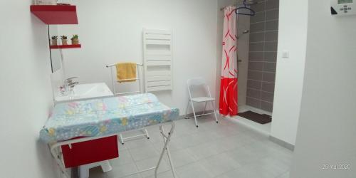 Koupelna v ubytování Très belle maison avec SPA extérieur