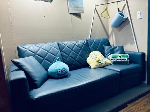 Χώρος καθιστικού στο SNOOPYと過ごす一棟貸しの宿 ーacchicocchi hideoutー