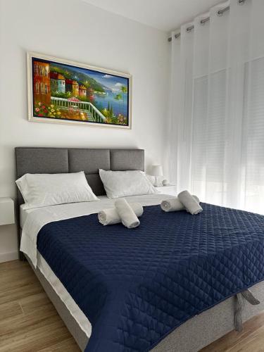 Ένα ή περισσότερα κρεβάτια σε δωμάτιο στο Apartments Dara