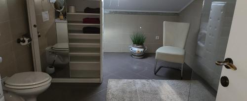 Koupelna v ubytování Apartments Suzana