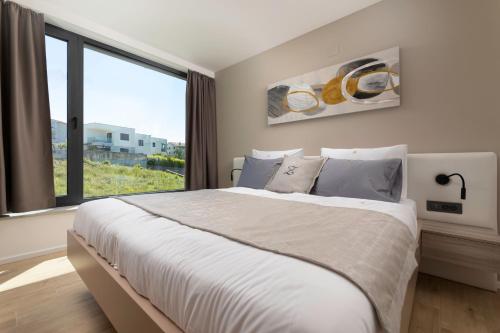 Ένα ή περισσότερα κρεβάτια σε δωμάτιο στο Brand new "Villa Z" by EL-PI TOURS