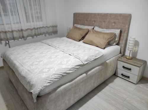 Postel nebo postele na pokoji v ubytování Apartman Vukosavljević