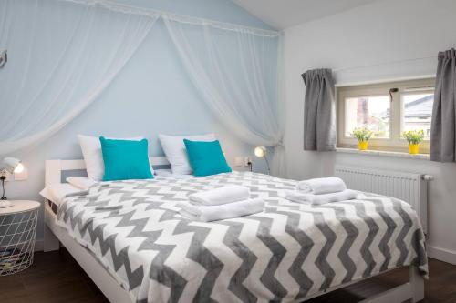 Posteľ alebo postele v izbe v ubytovaní 2-Bedroom Apartment - Sarego 16