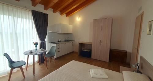 Postel nebo postele na pokoji v ubytování Casa Vilma