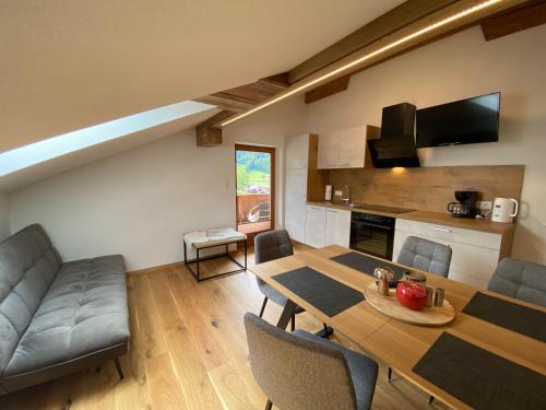 Posezení v ubytování Ferienwohnung Marianne