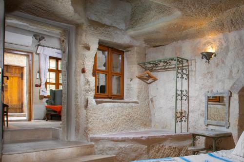 Koupelna v ubytování Terra Cave Hotel